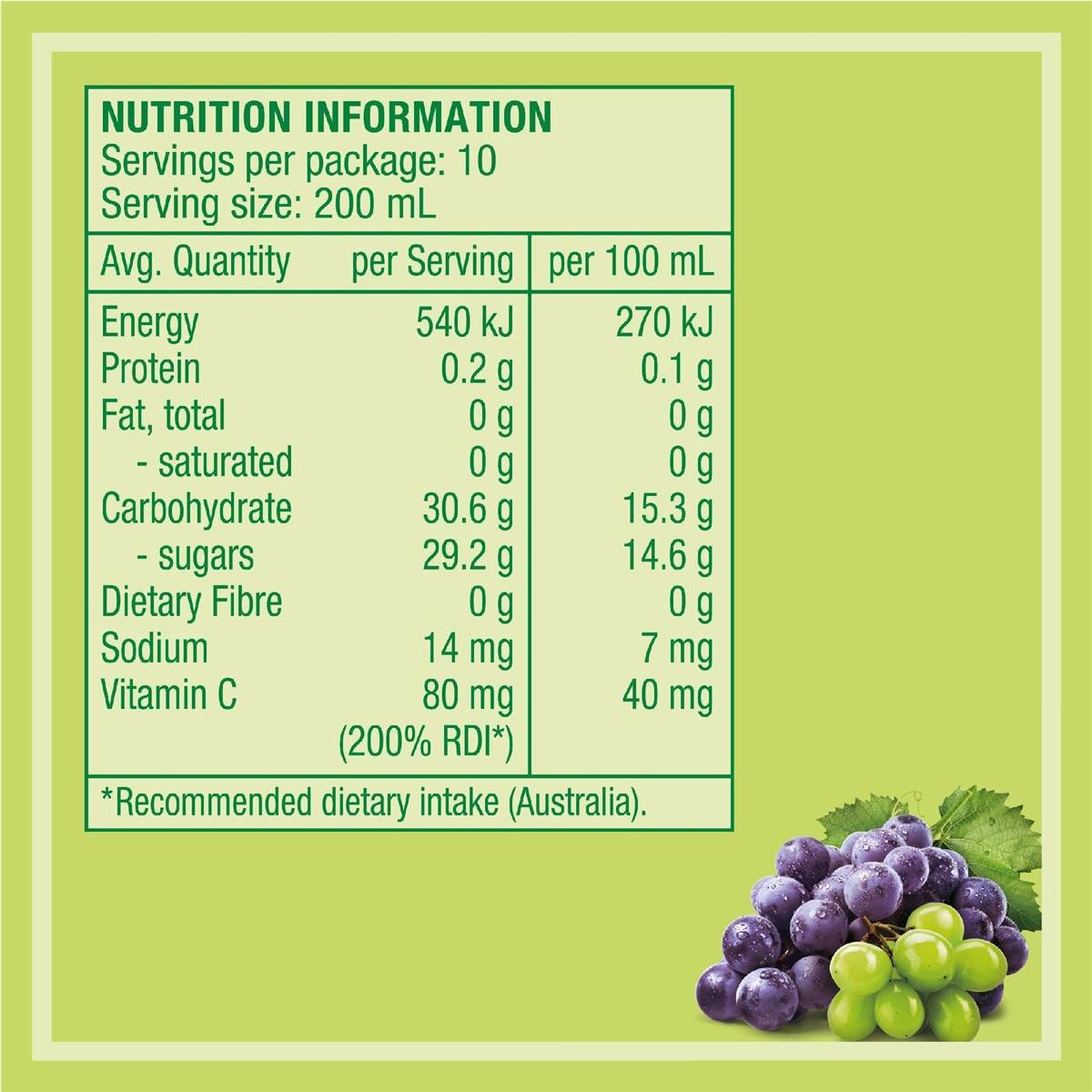 Golden Circle Grape Juice No Added Sugar Fruits Juices 2l Woolworths