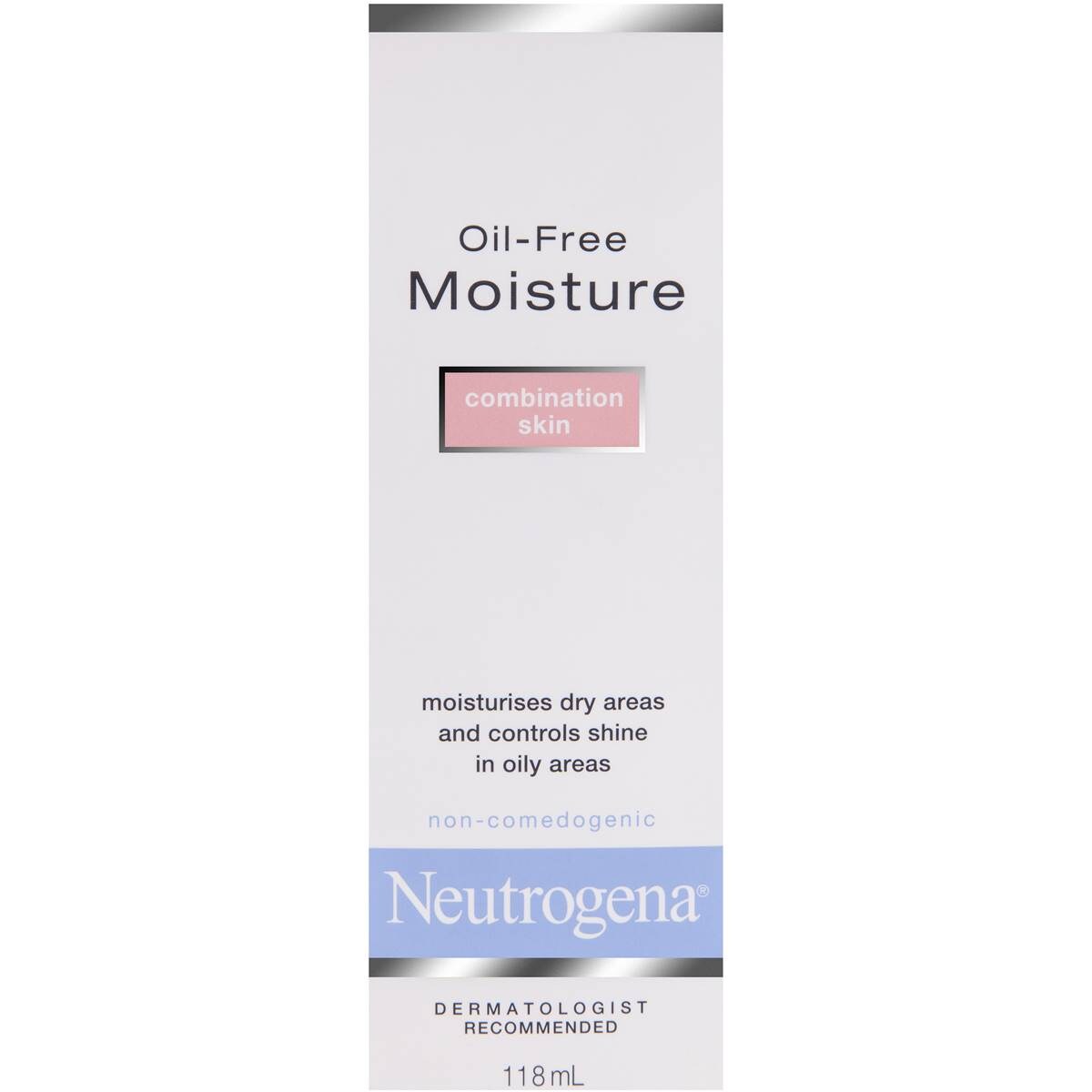 Neutrogena Face Cream Oil Free Moisturiser Combination Skin 118ml