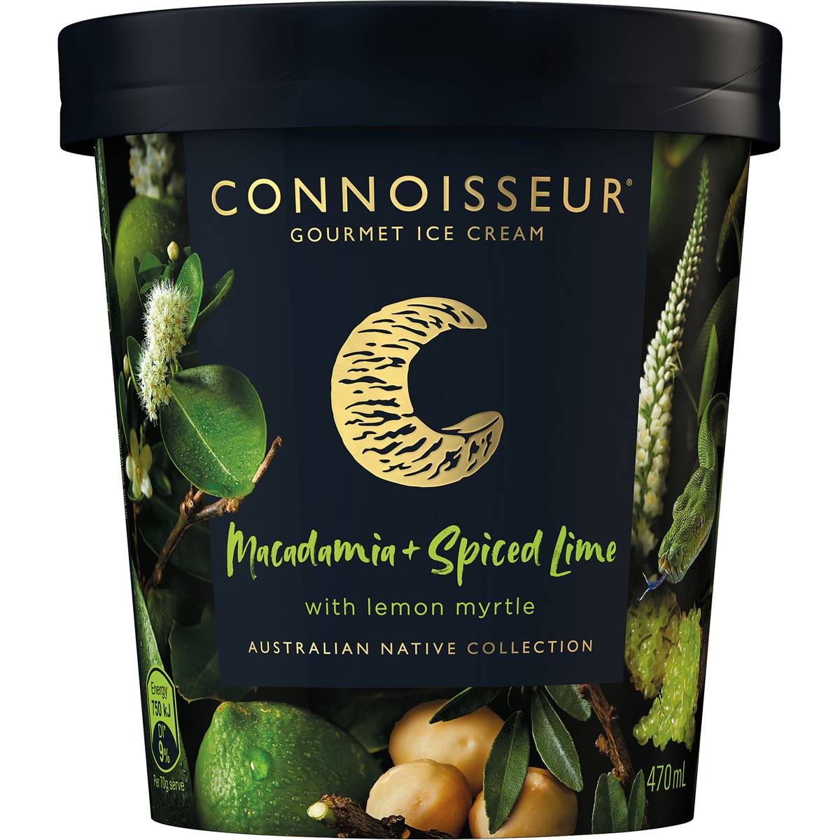 Connoisseur Macadamia & Spiced Lime Tub