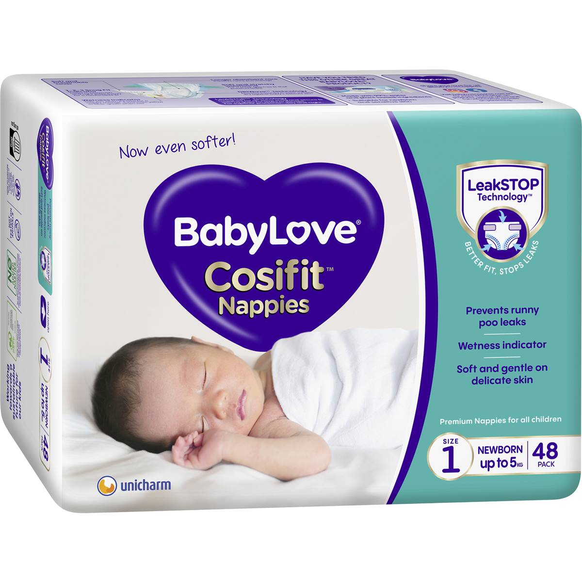 babylove-cosifit-newborn-nappies-size-1-up-to-5kg-48-pack-woolworths