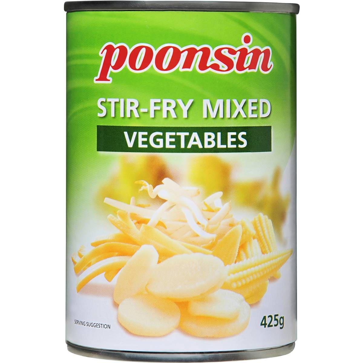 Poonsin Canned Stir Fry Vegetables Mixed 425g Woolworths