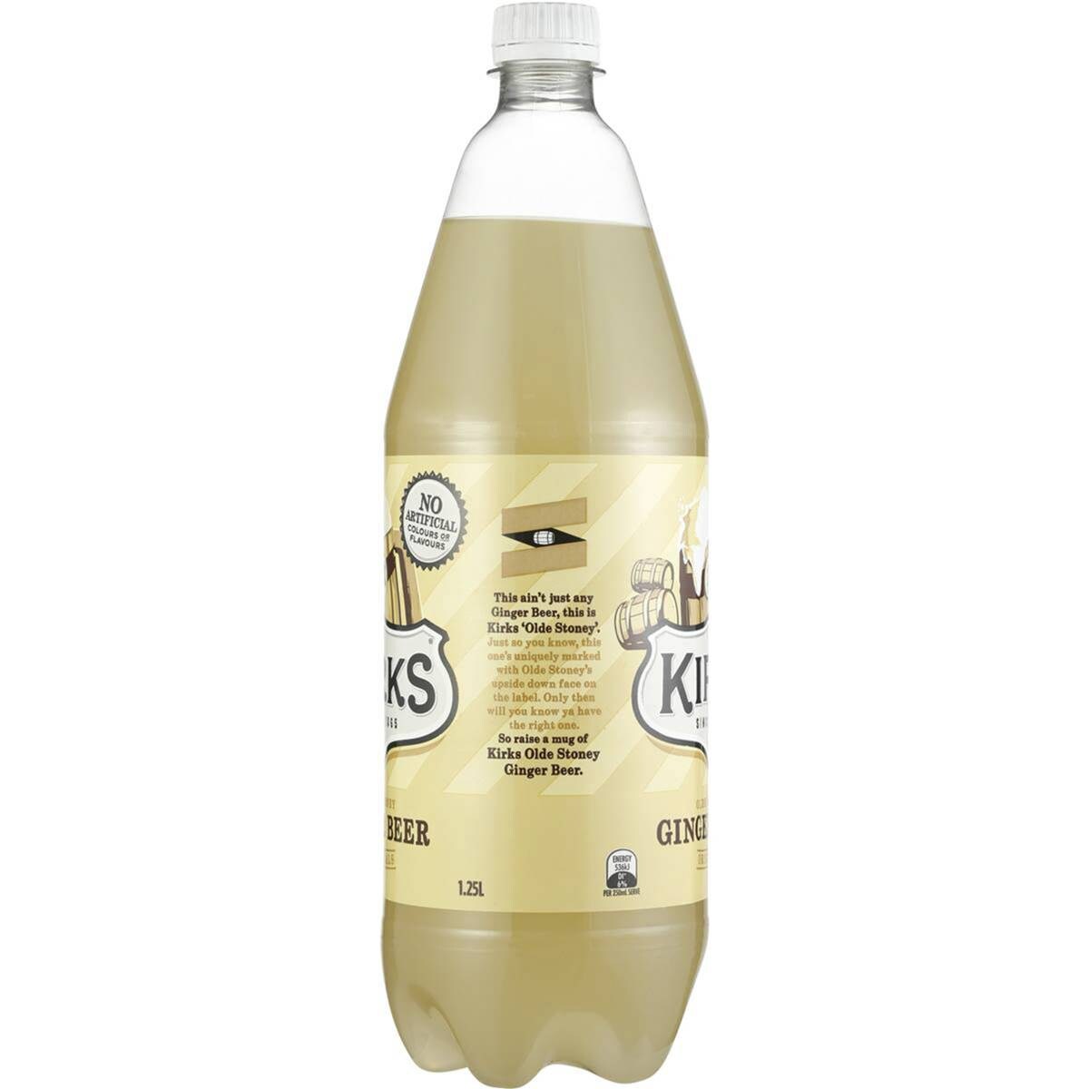 Kirks Olde Stoney Ginger Beer Bottle 1.25l Woolworths