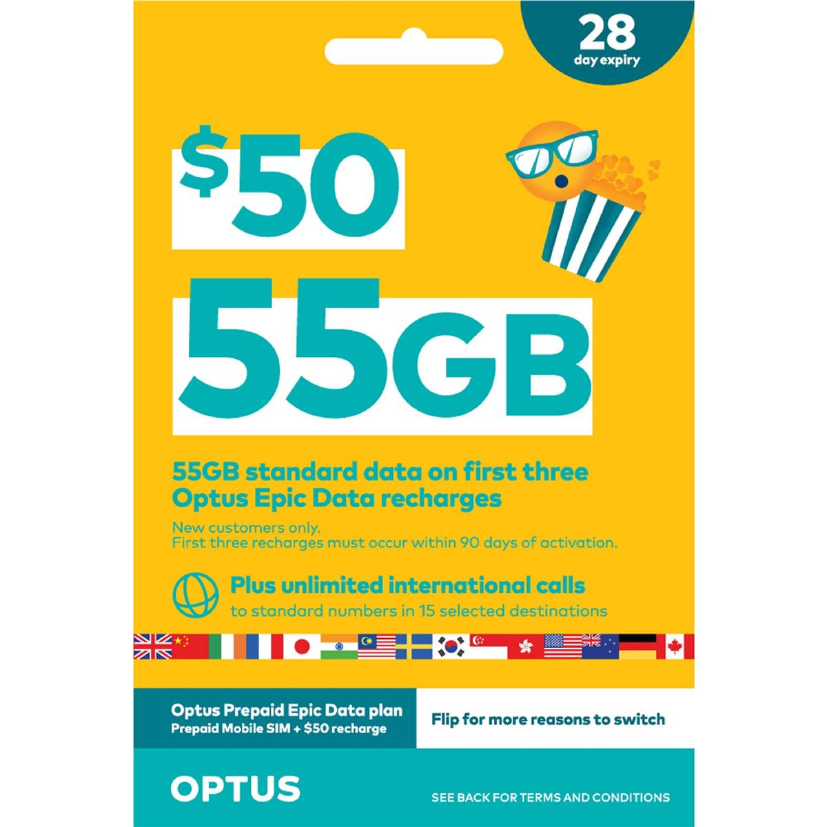 recharge optus prepaid epic data