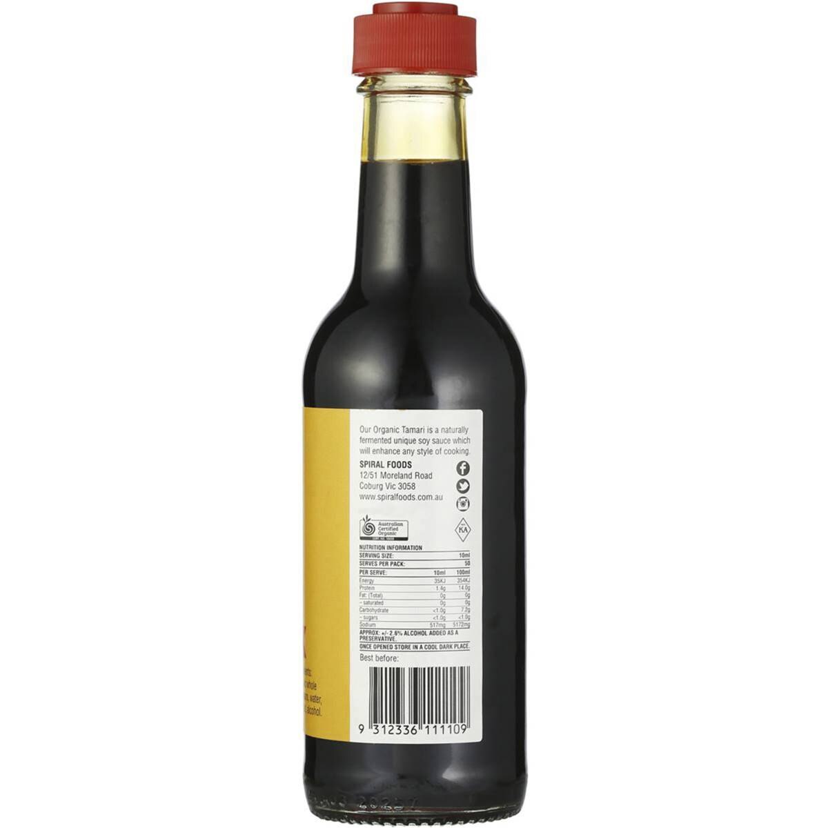 Spiral Foods Organic Tamari Sauce 500ml | Woolworths