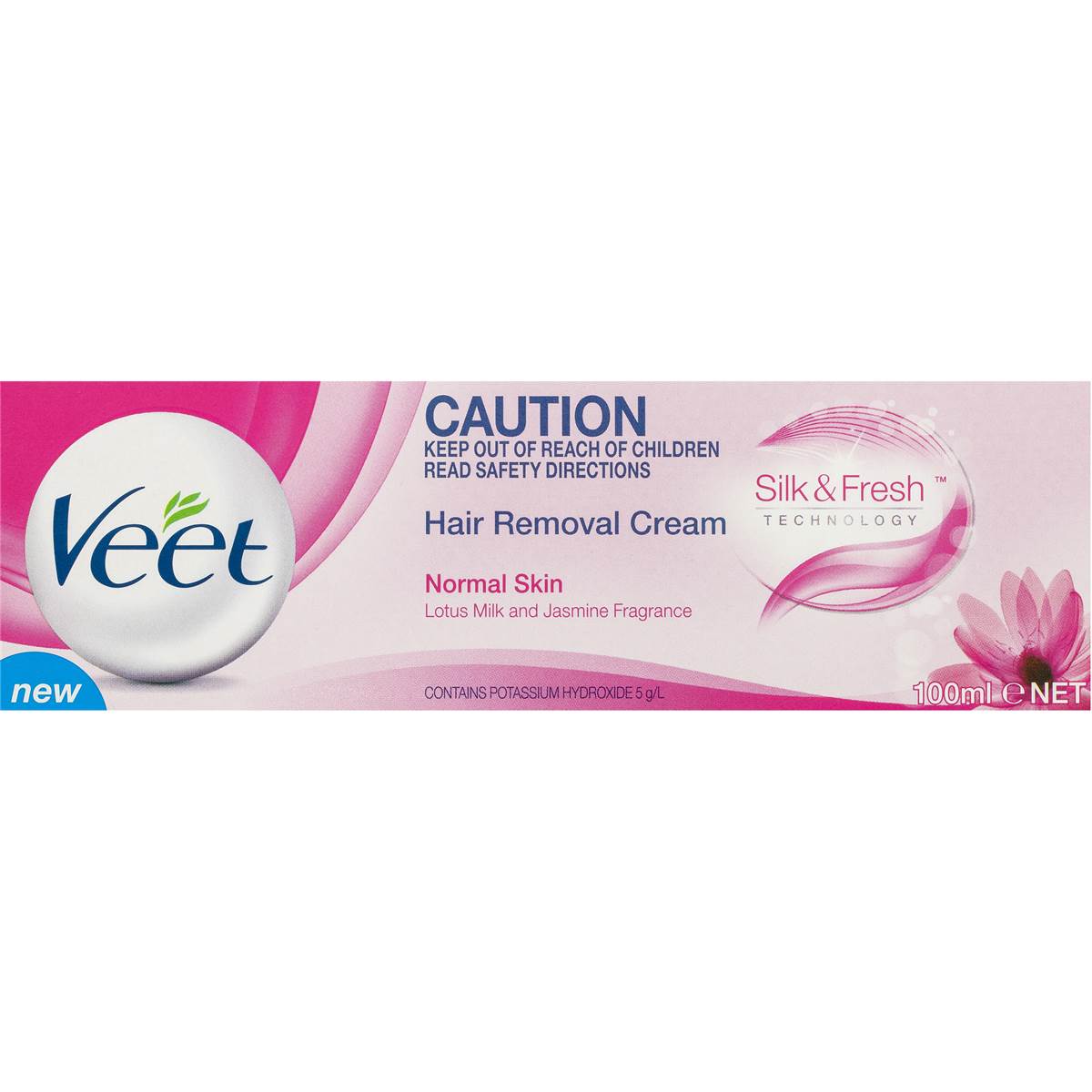 Veet Hair Removal Cream Normal 100g Woolworths