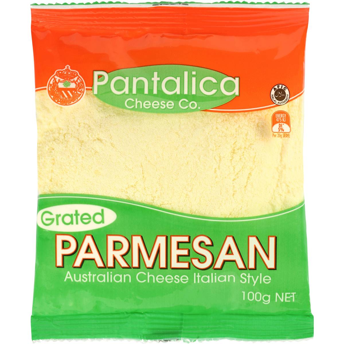 Pantalica Grated Parmesan 100g Woolworths