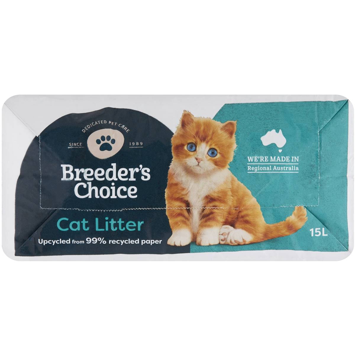 Breeders Choice Paper Cat Litter 15l Woolworths