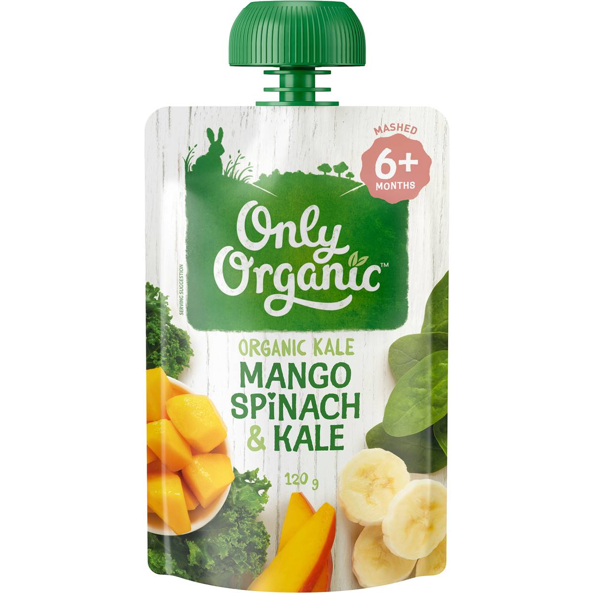 Only Organic Mango Spinach & Kale