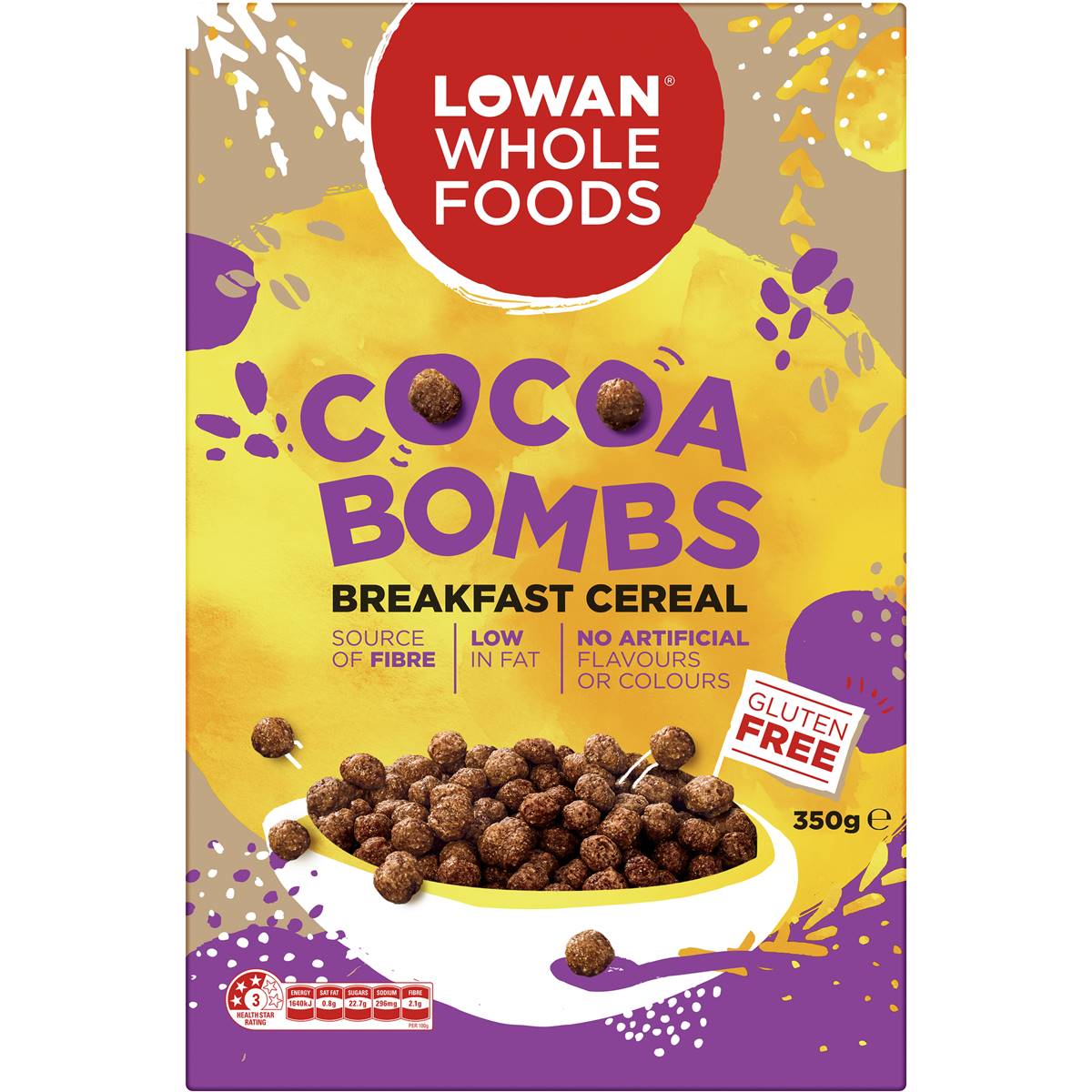 Lowan Cereal Cocoa Bombs 350g Woolworths