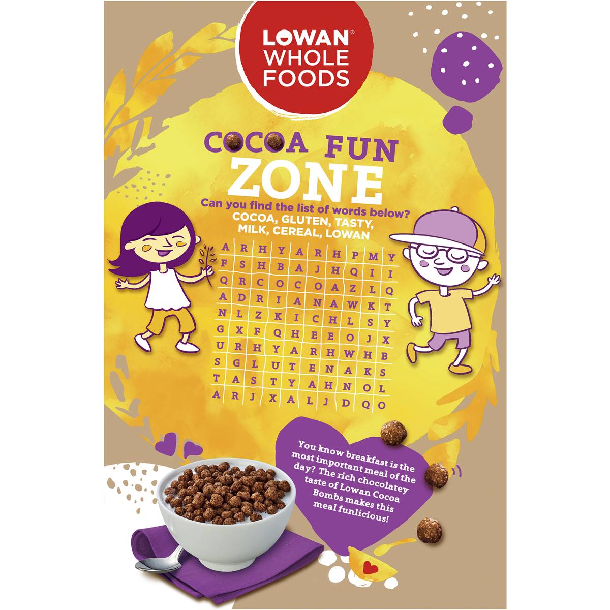 Lowan Cereal Cocoa Bombs 350g Woolworths