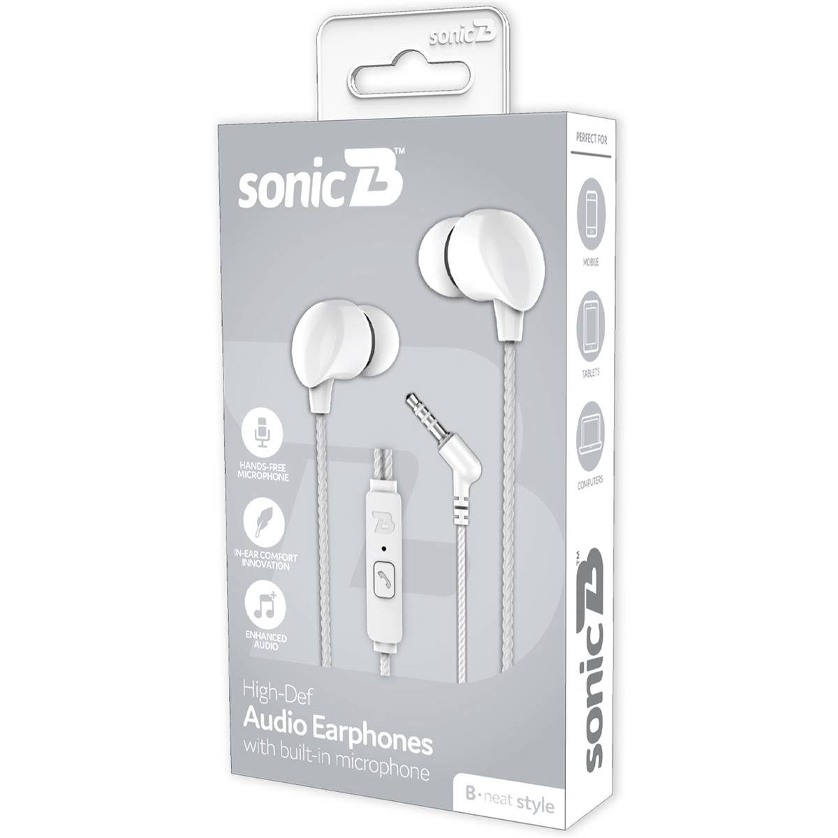 Sonic B Neat Wired Earphones Each | Woolworths