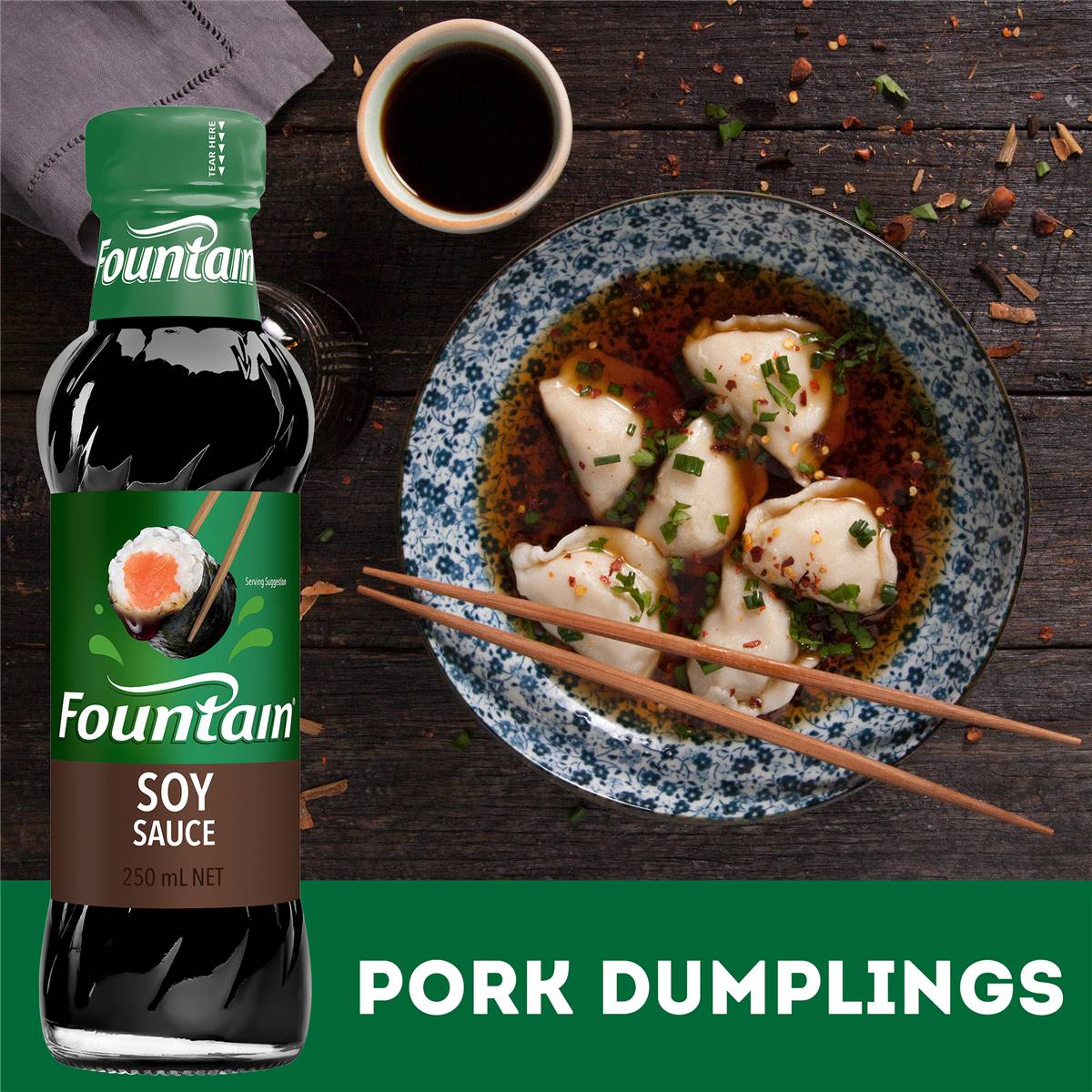 Fountain Soy Sauce 250ml Woolworths
