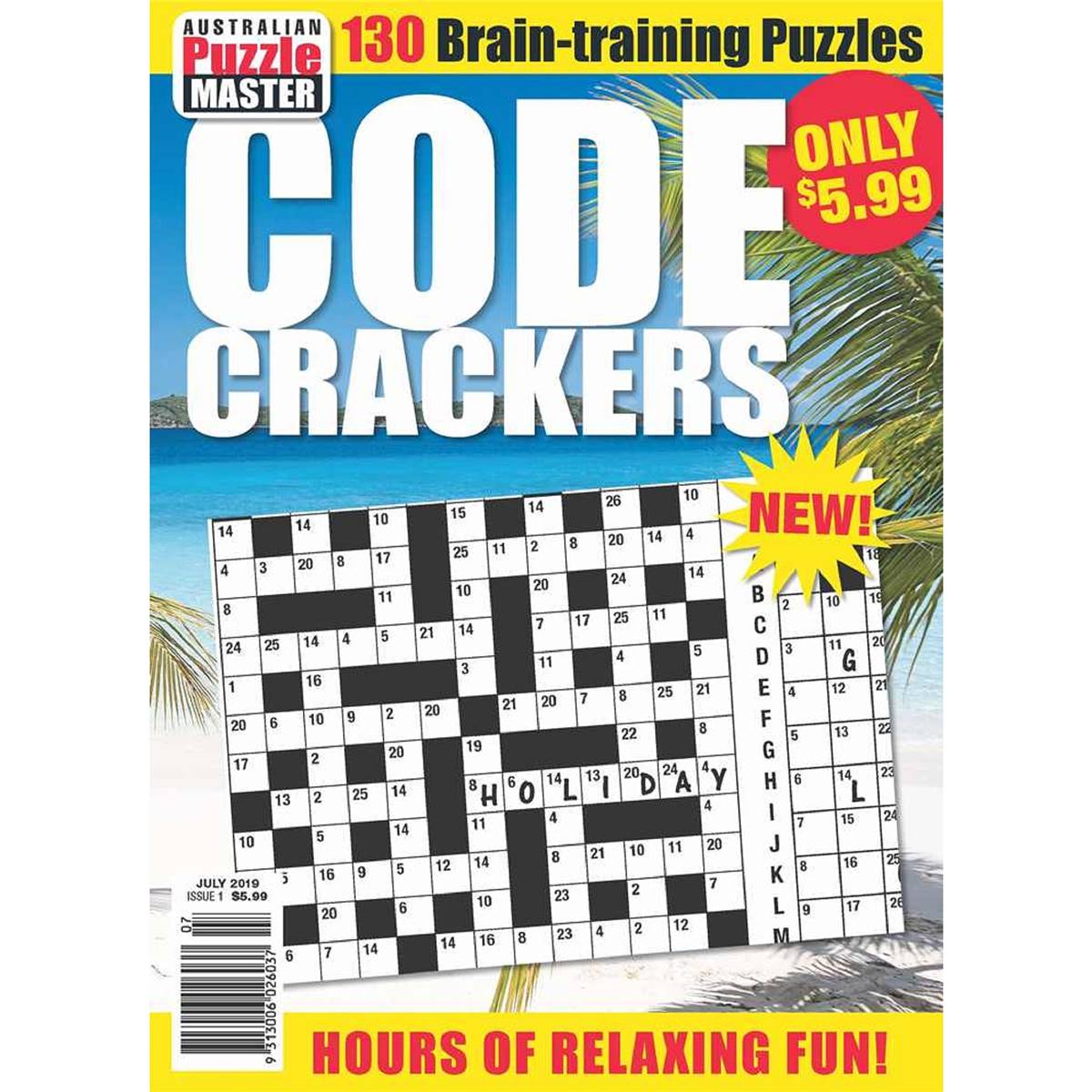 Code Crackers Puzzler Each Woolworths