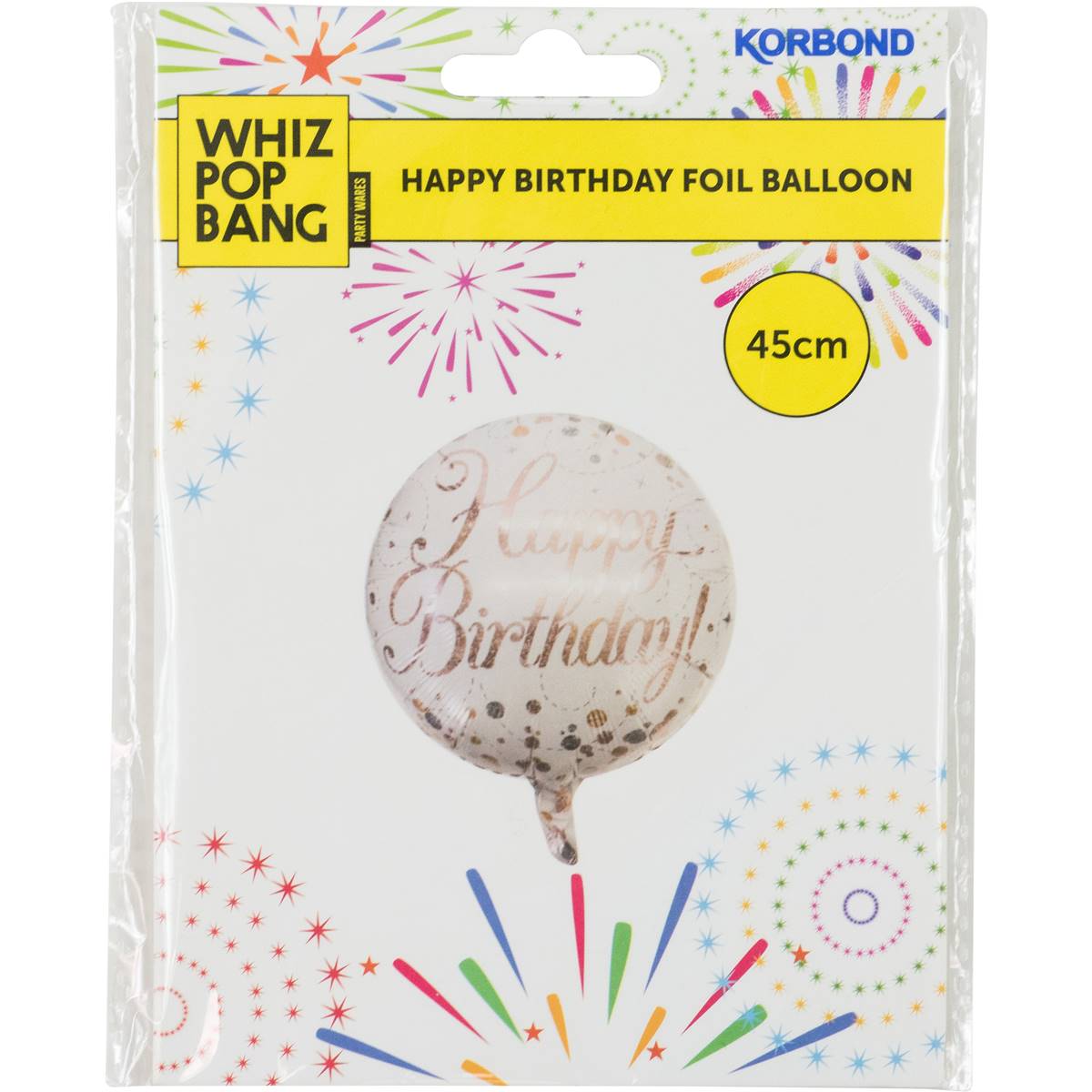 Korbond Happy Birthday Balloon