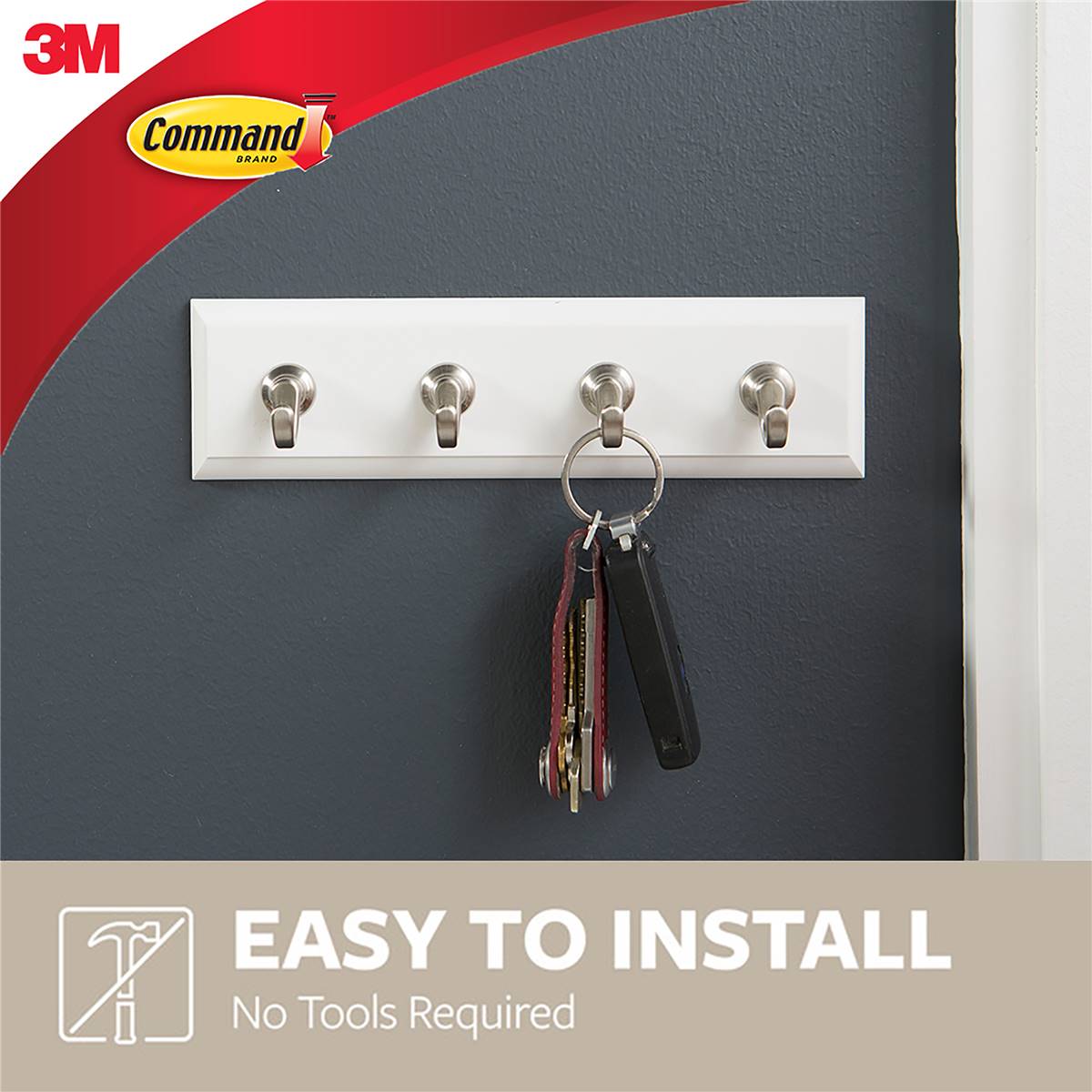 3m Command Key Rail Each Woolworths