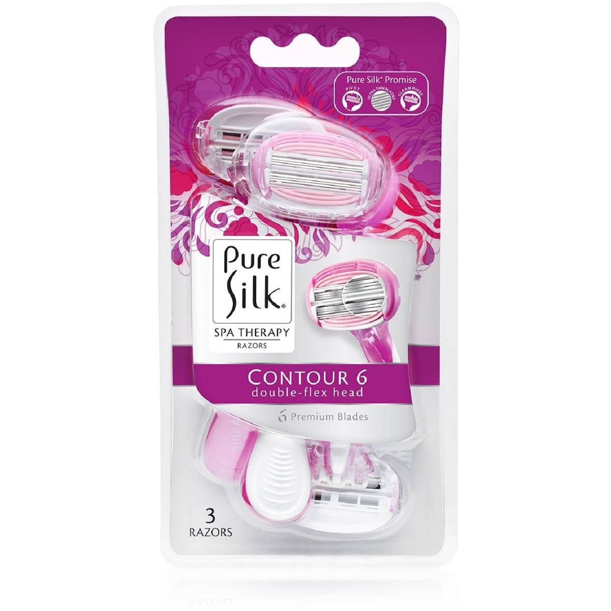 pure silk disposable razors