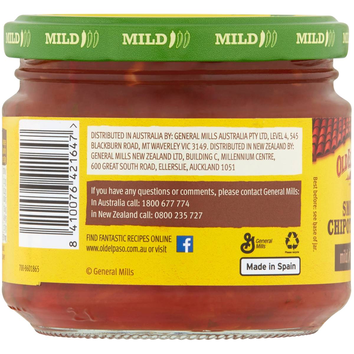Old El Paso Smoky Chipotle Dip 312g Woolworths