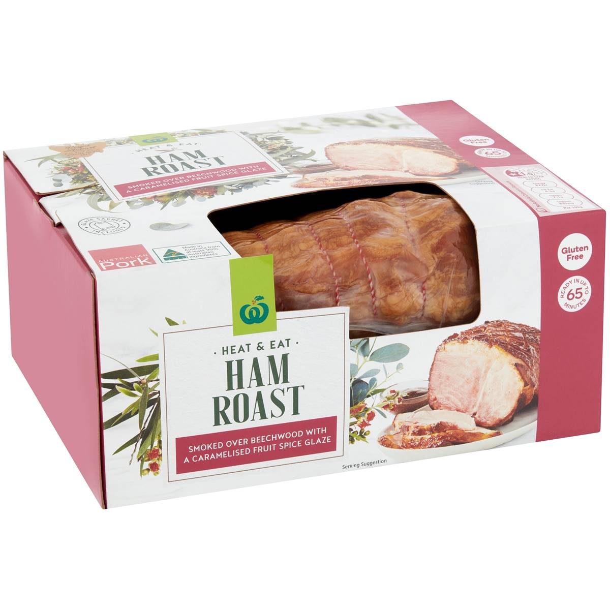 Woolworths Ham Roast With Christmas Spiced Glaze 1.2kg Woolworths