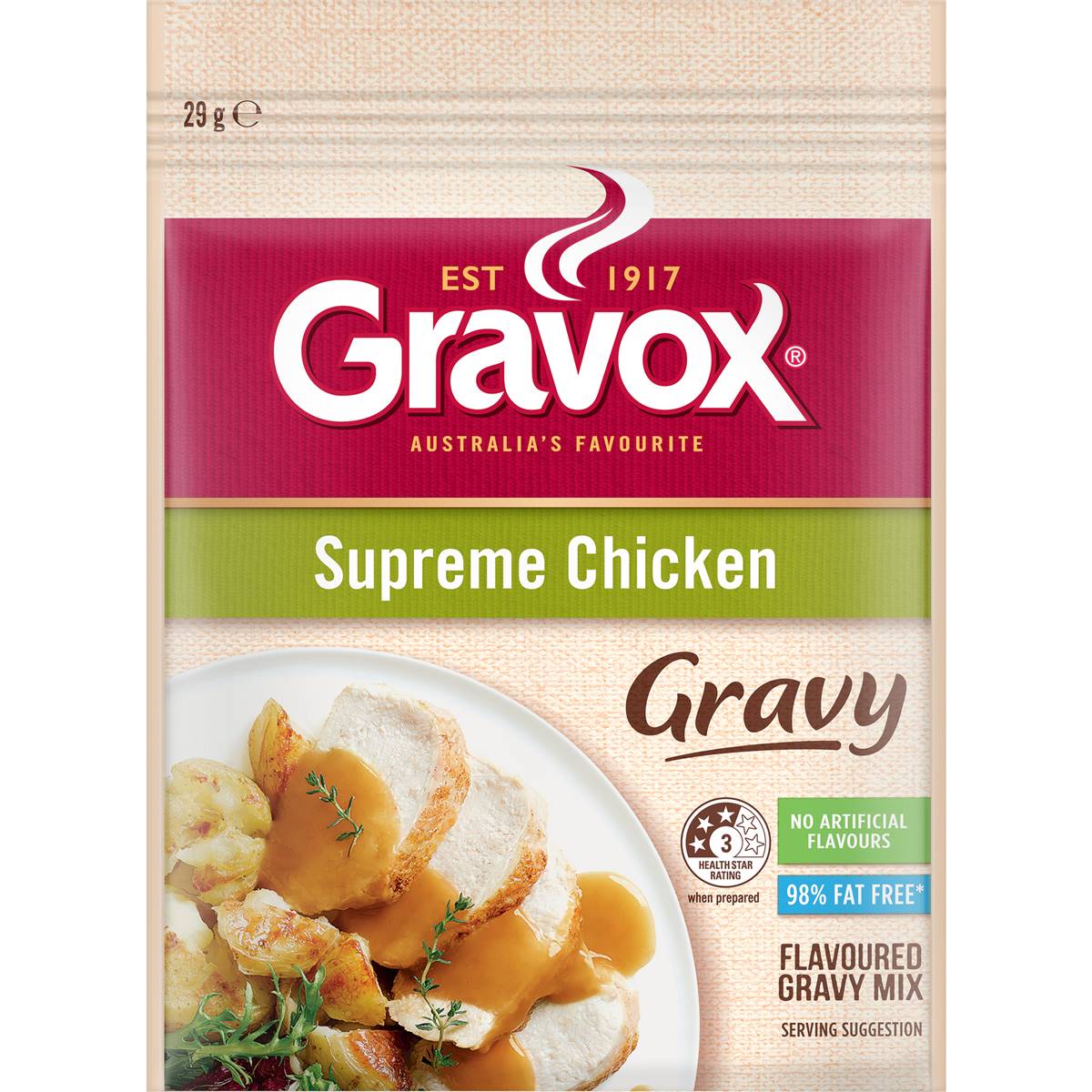 Gravox Supreme Chicken Gravy Mix 29g | Woolworths