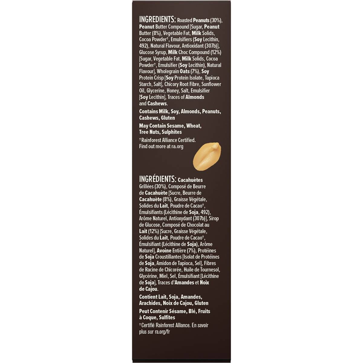 Nice & Natural Nut Butter Bars Peanut Butter With Milk Choc 5 Pack