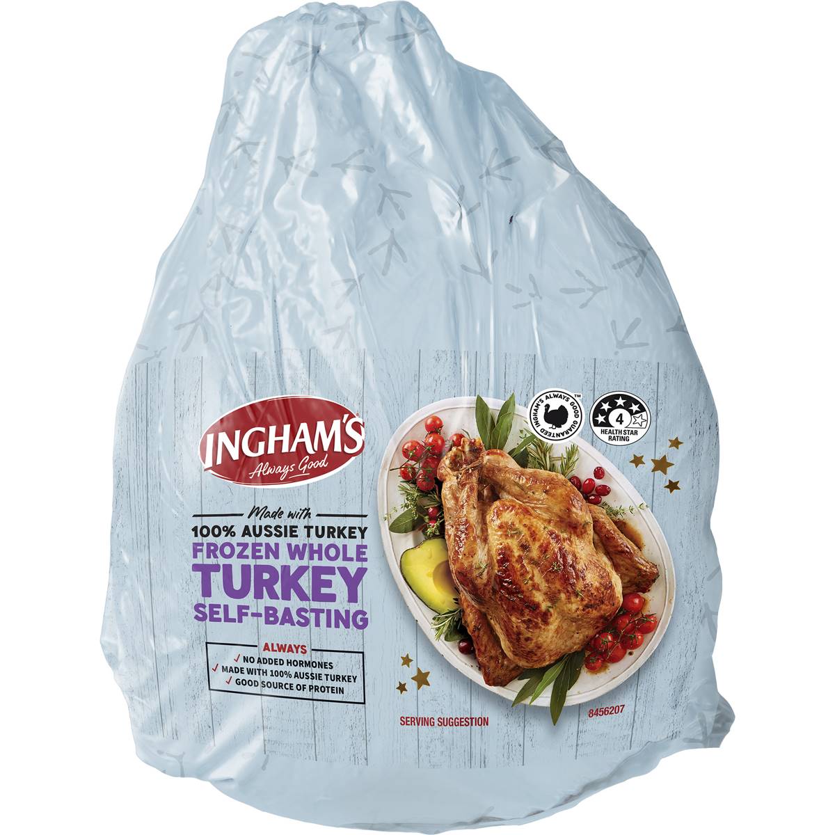 Ingham's Frozen Whole Turkey Self Basting