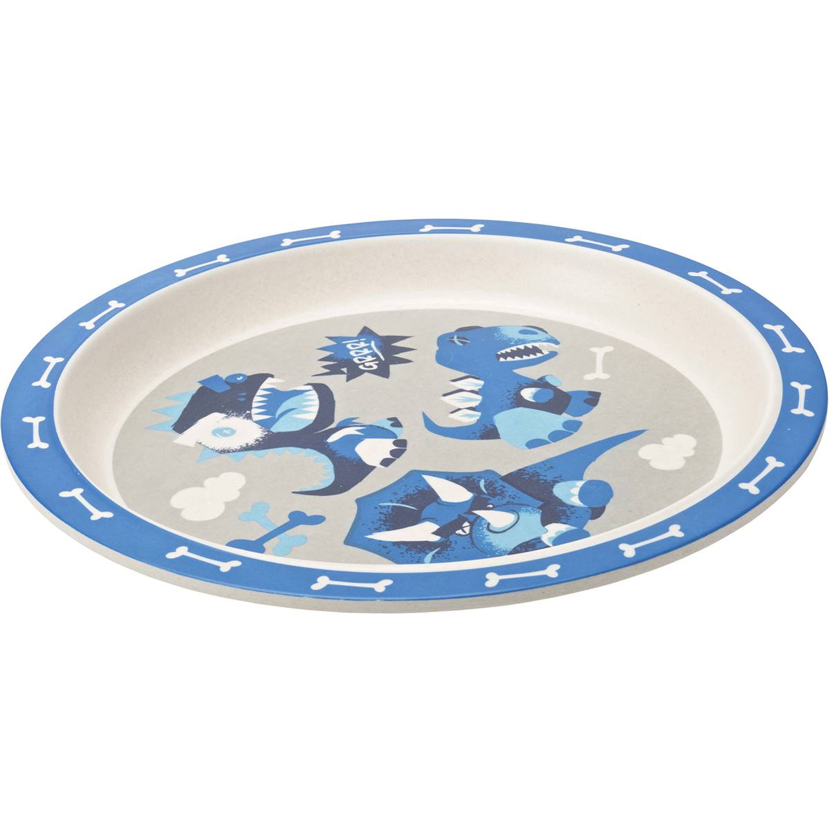 Smash Kids Bamboo Plate Blue Each Woolworths