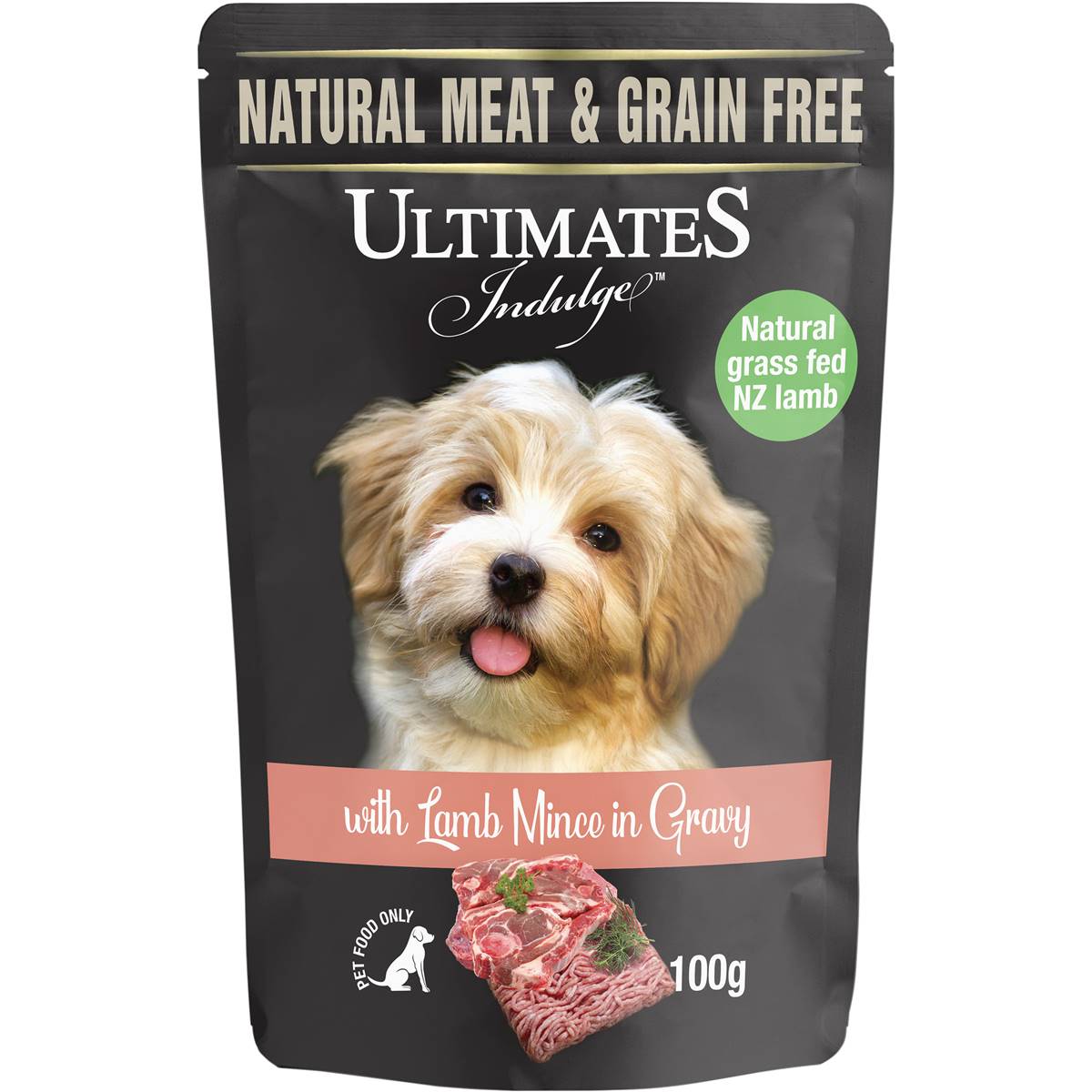 Ultimates Indulge Lamb Mince In Gravy 100g Woolworths