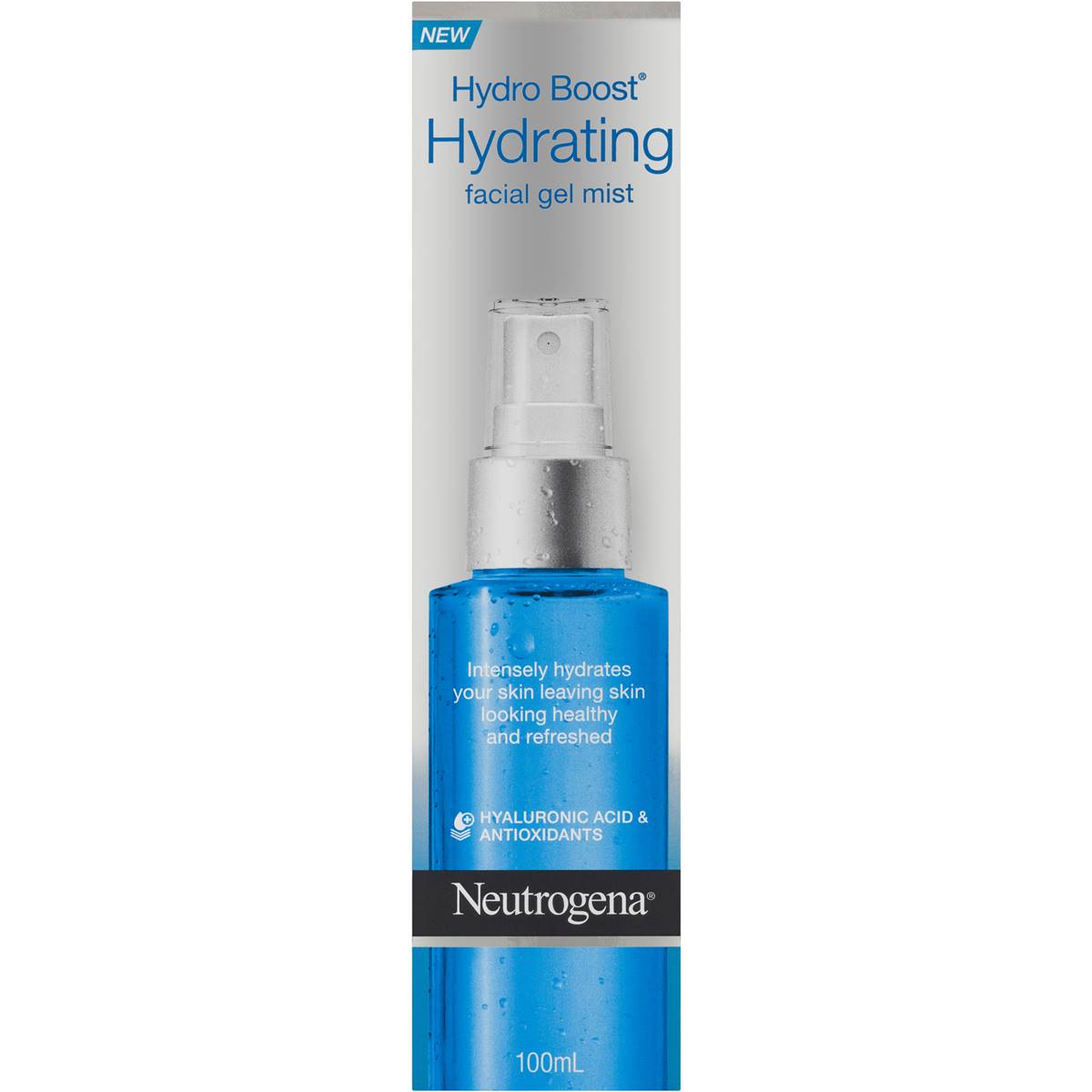 Neutrogena Hydro Boost Hydrating Facial Gel Mist 100ml | Woolworths