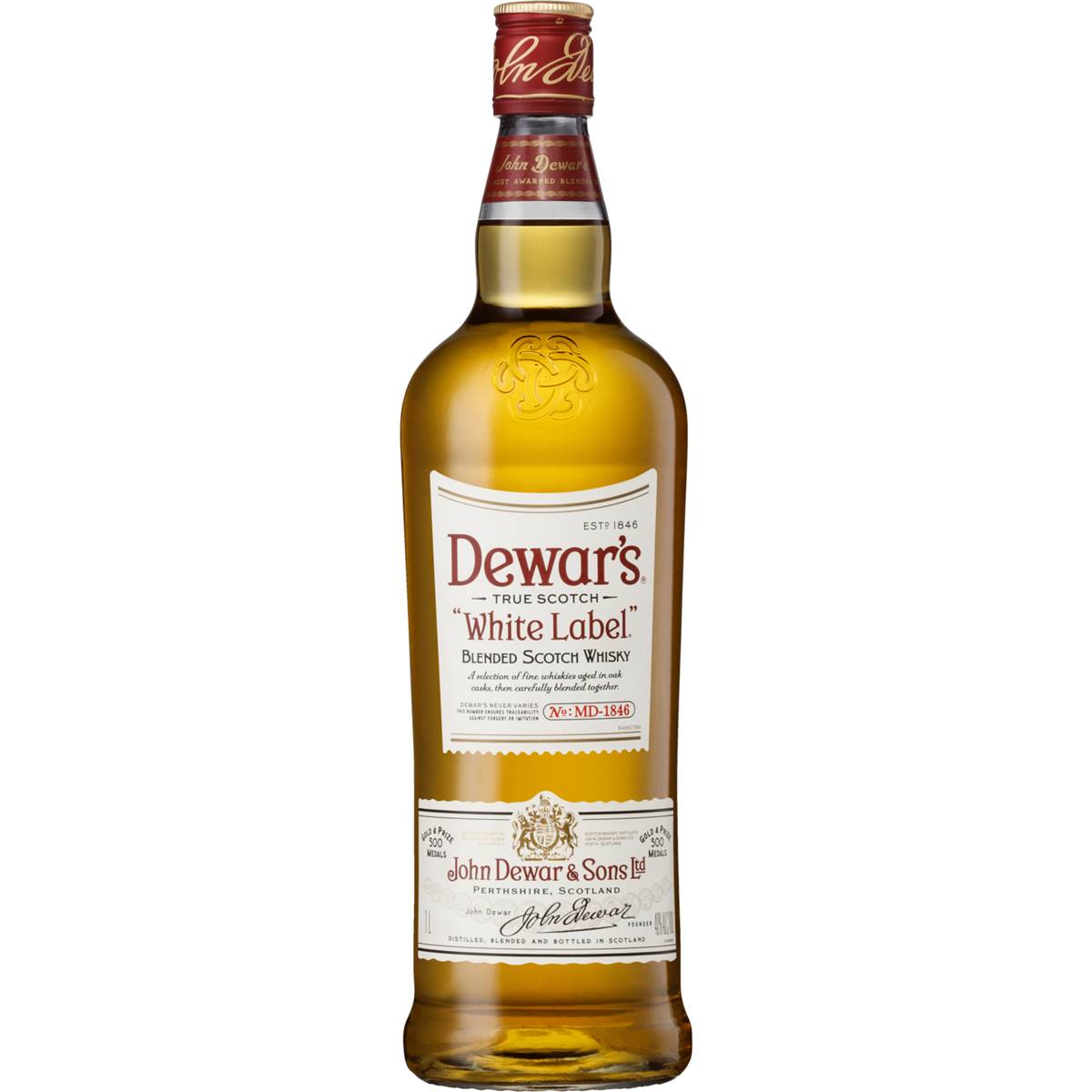 Dewar's White Label Blended Scotch Whisky 1l Woolworths