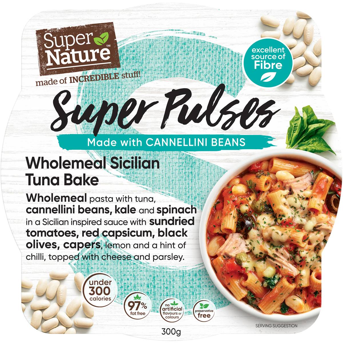 Super Nature Pulses Bowl Tuna Bake Frozen Meal 300g Woolworths