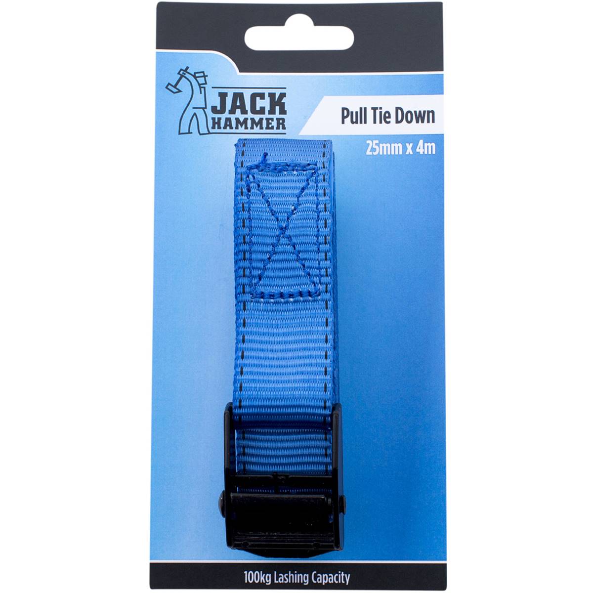 Jack Hammer Pull Tie Down 25mm X 4mm