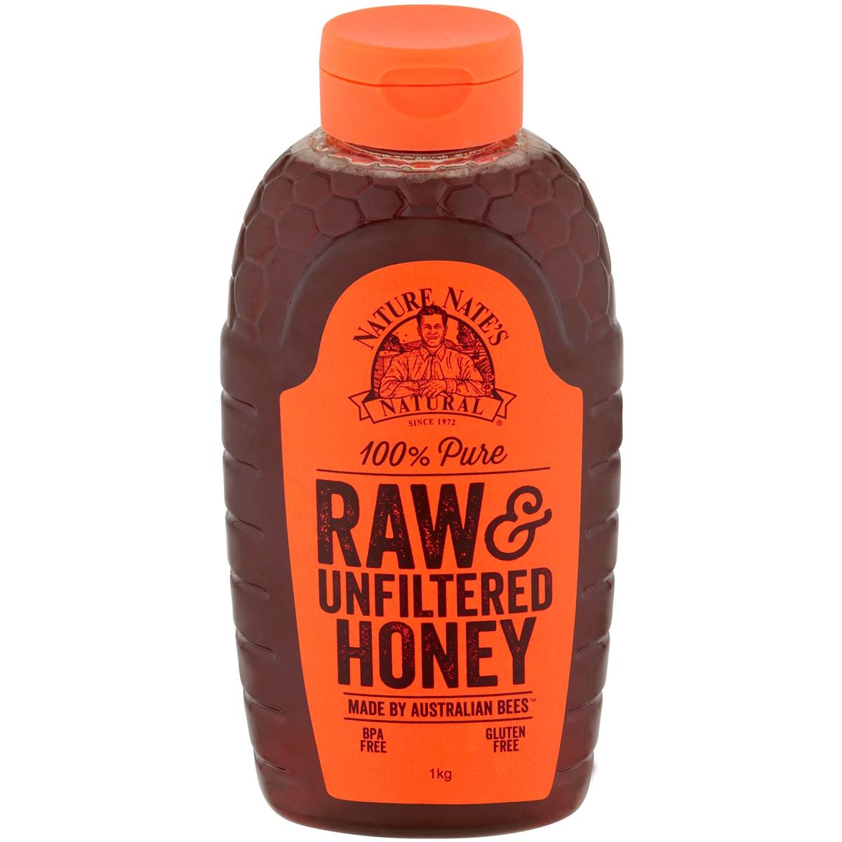 Nature Nate's Raw & Unfiltered Honey 1kg | Woolworths