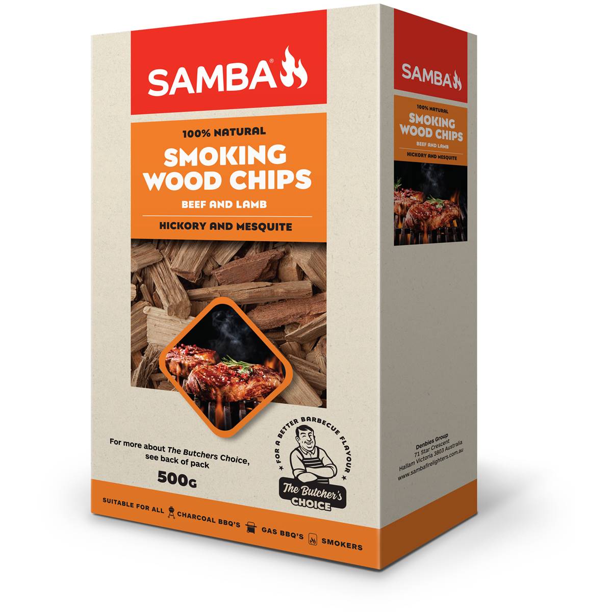 Samba Smoking Chips Beef & Lamb