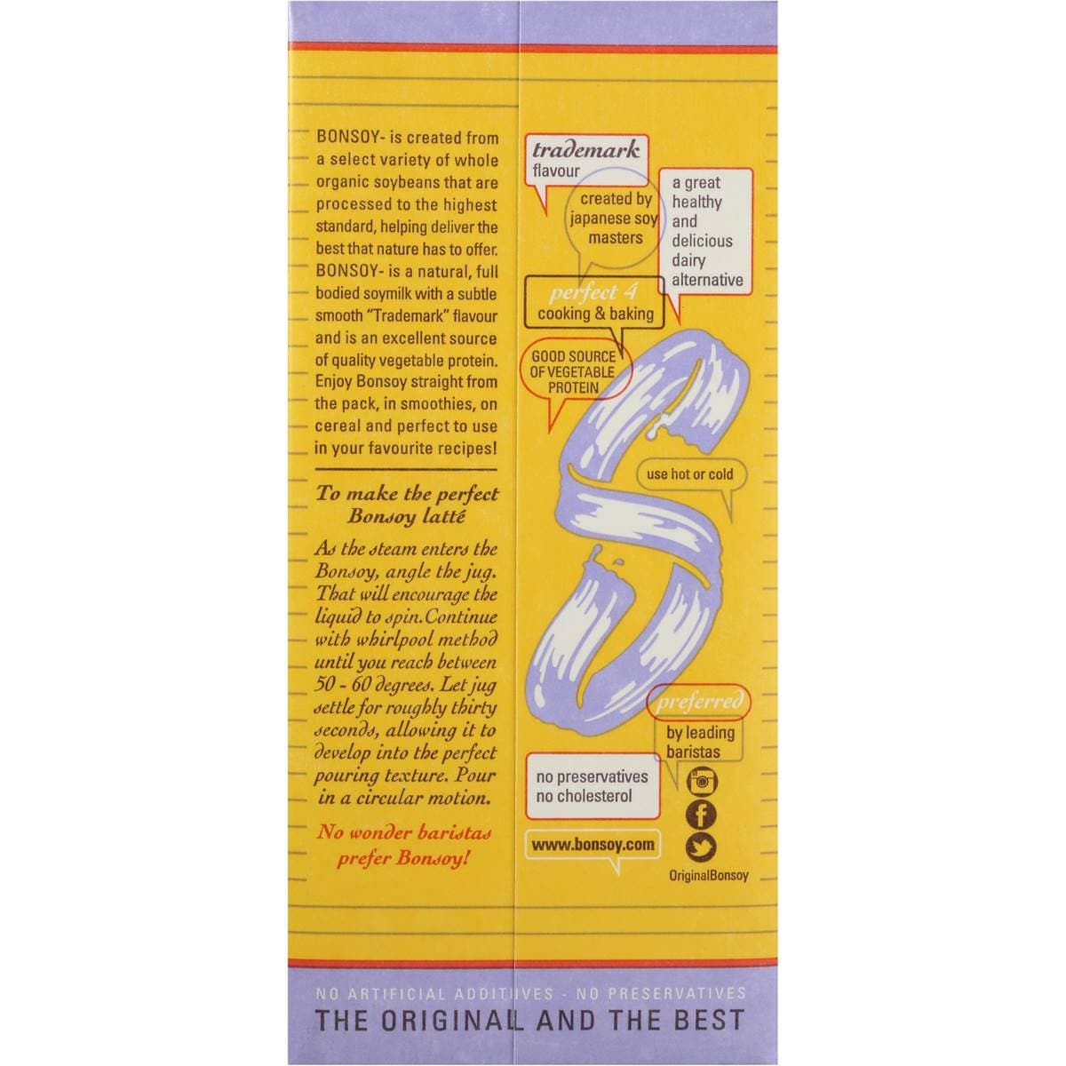 Bonsoy Long Life Soy Milk 1l Woolworths