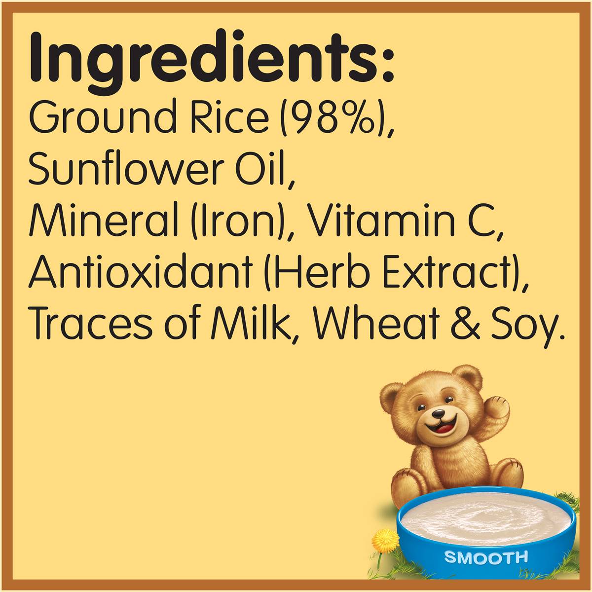 Farex Baby Rice Cereal Baby Food 4+ Months 125g Woolworths