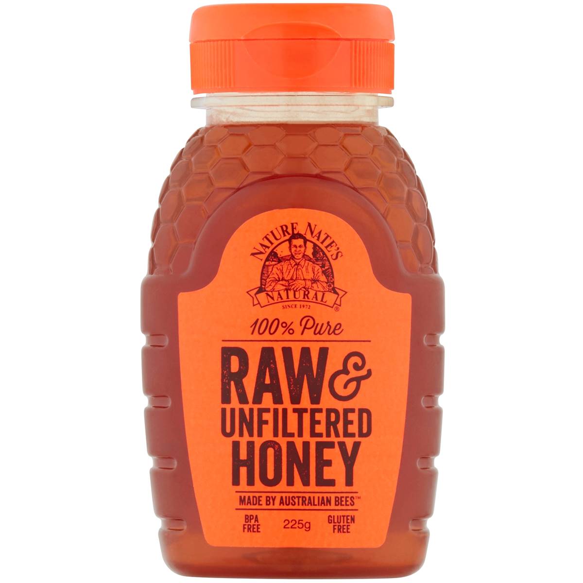 Nature Nate's Raw & Unfiltered Honey 225g Woolworths