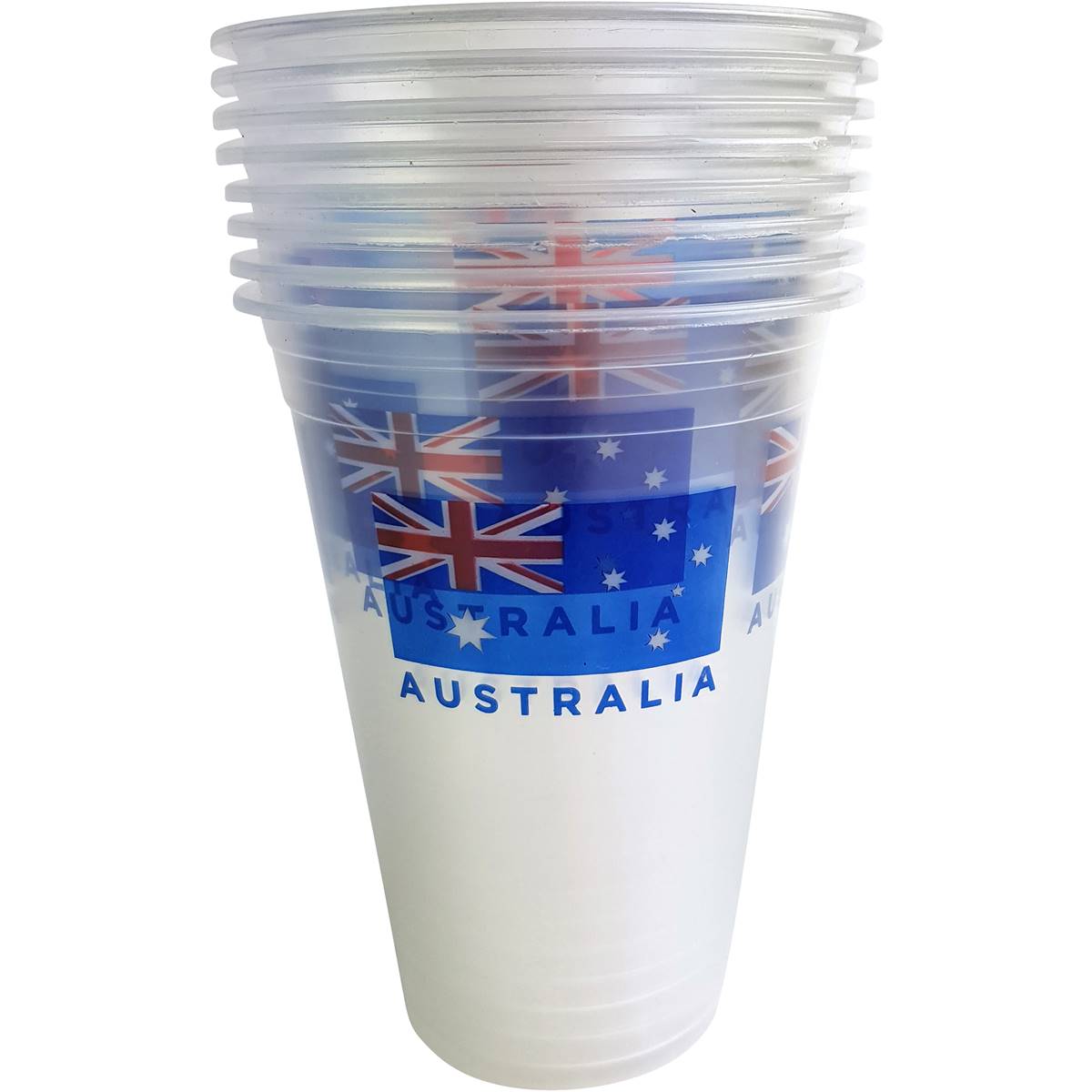 Australia Day Disposable Plastic Cups 8 Pack | Woolworths