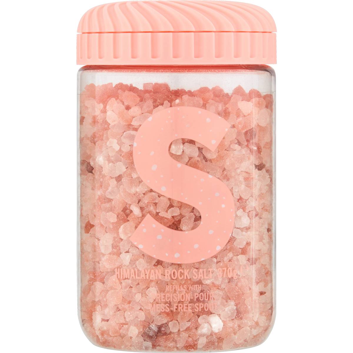Natural Pink Himalayan Rock Salt Grinder