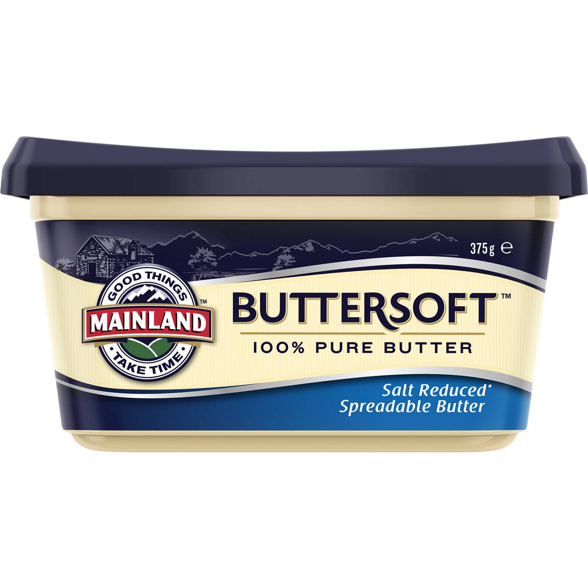 Mainland Buttersoft Pure Salt Reduced Butter 375g Woolworths