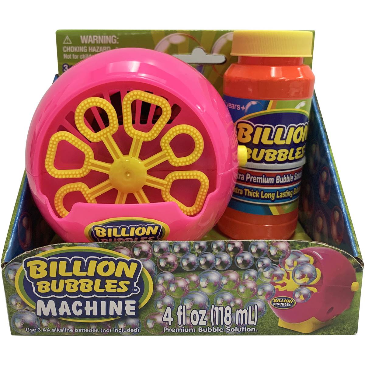 Billion Bubbles Bubble Machine Each Woolworths