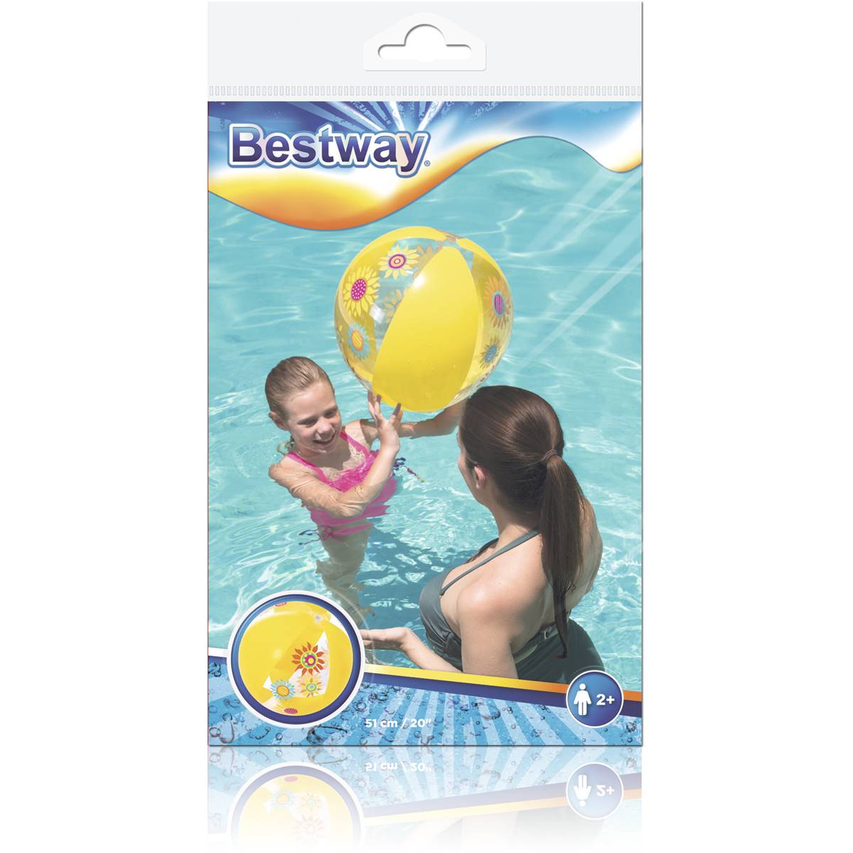Bestway Inflatable Ball Ring Or Floaties Each Woolworths
