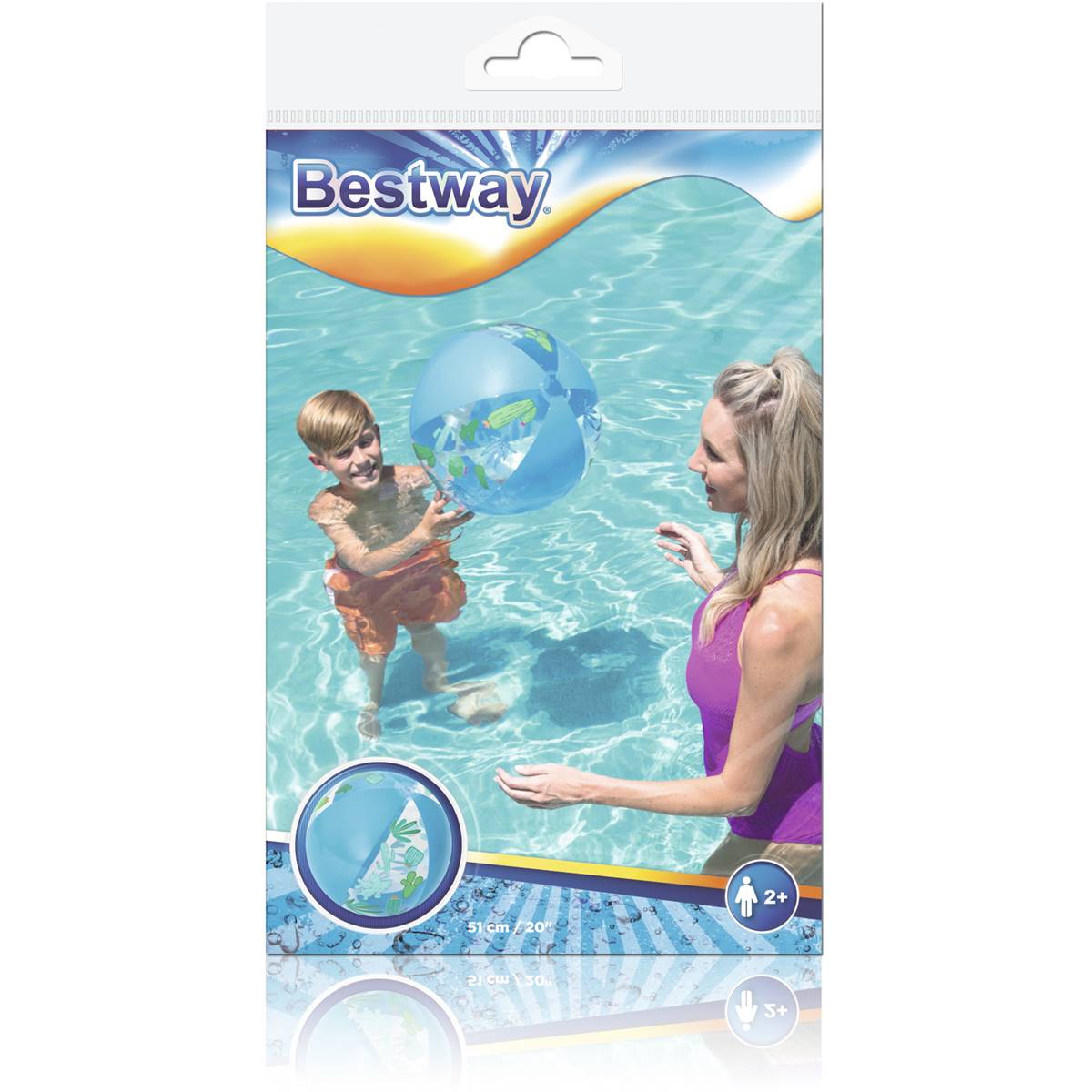 Bestway Inflatable Ball Ring Or Floaties Each Woolworths