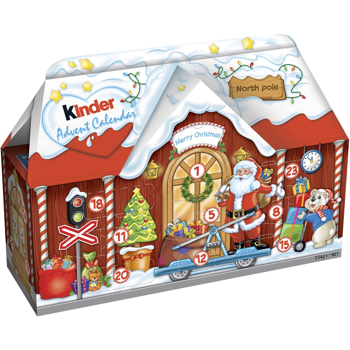 Kinder Advent Calendar House 234g Woolworths