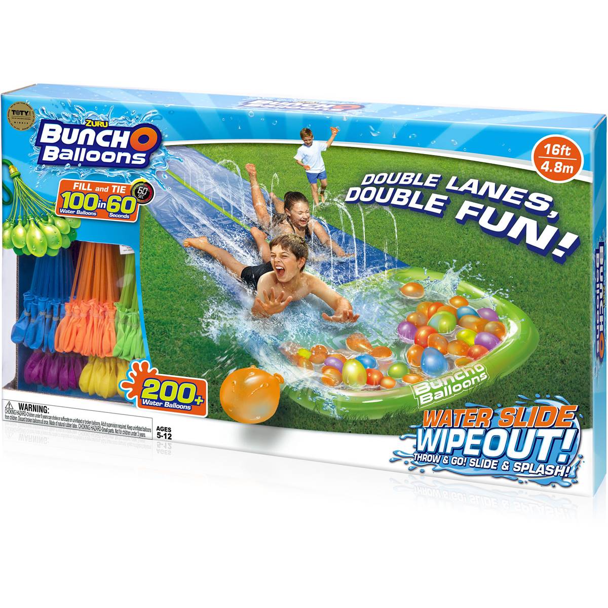 Zuru Bunch O Balloon Water Slide Each Woolworths