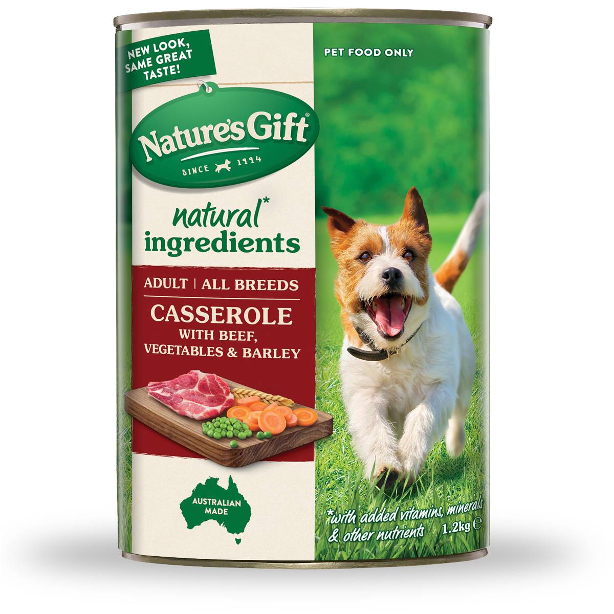 Natures Gift Casserole Beef Vegetables & Barley