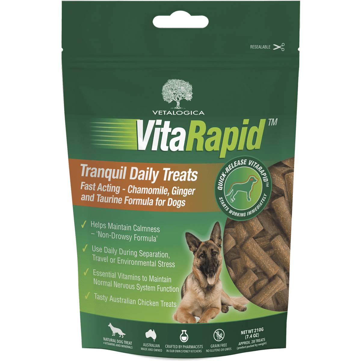 Vitarapid Tranquil Daily Dog Treat 