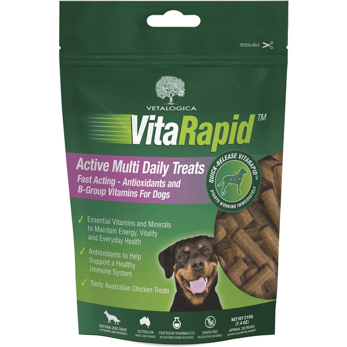 Vitarapid Active Multi Daily Dog Treat