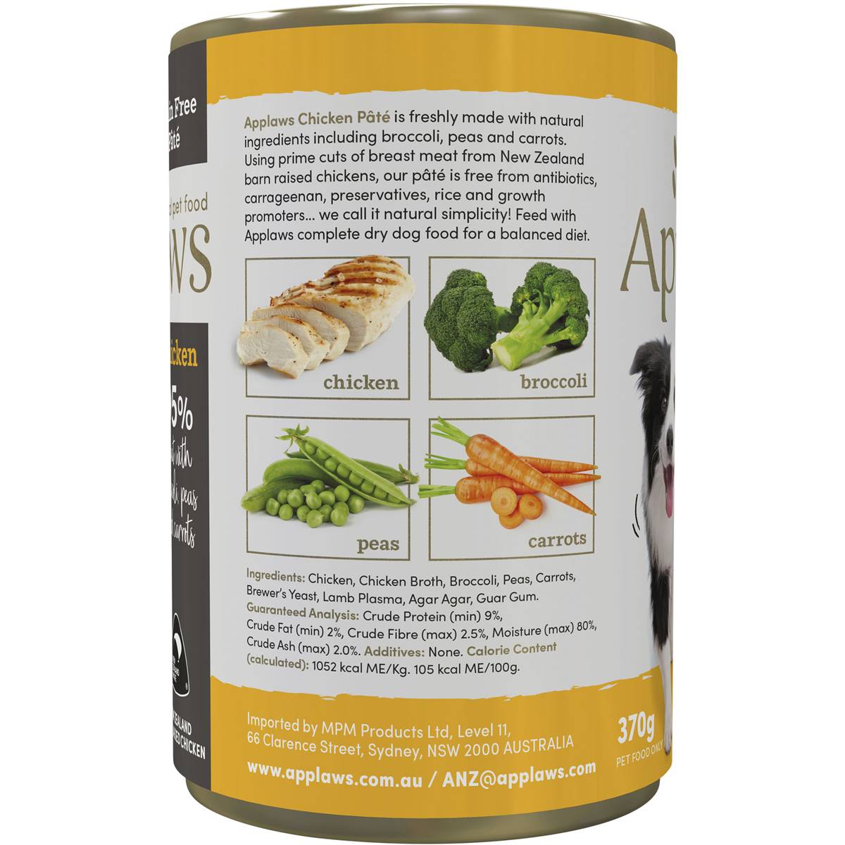 Applaws Dog Food Pate Chicken 370g Woolworths
