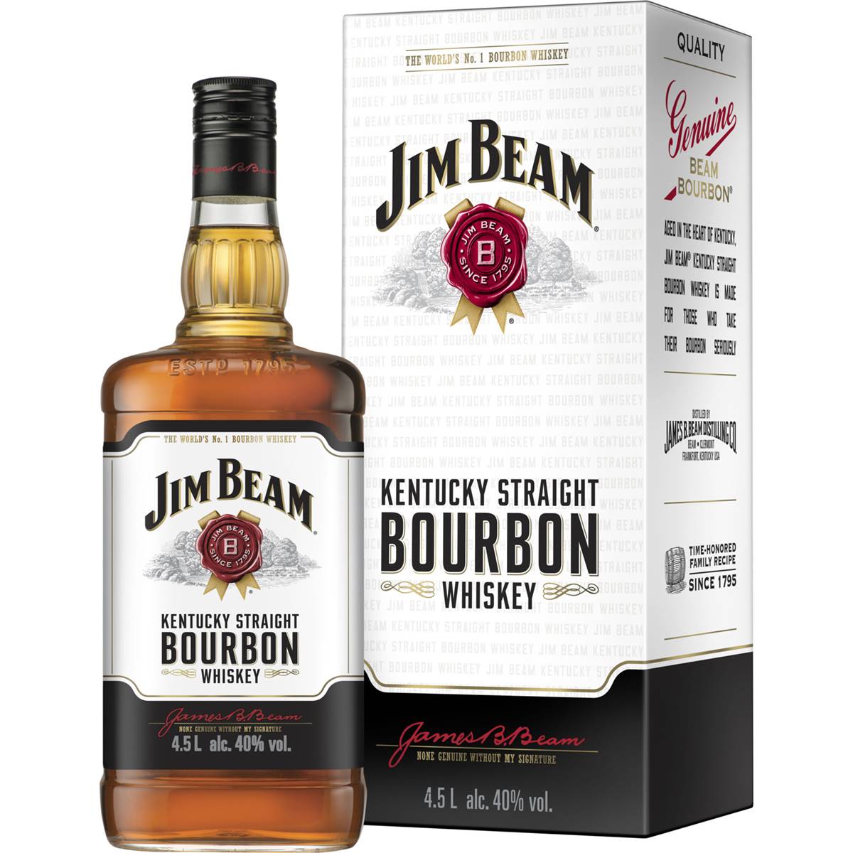 Jim Beam White Label Bourbon