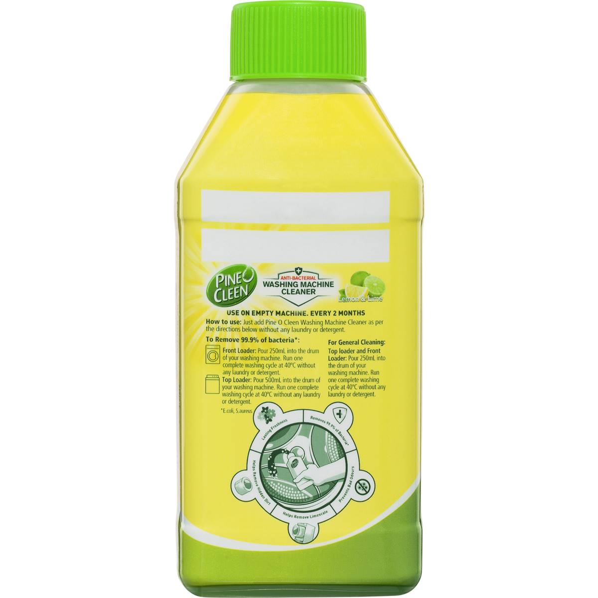 Pine O Cleen Washing Machine Cleaner Lemon Lime 250ml Woolworths